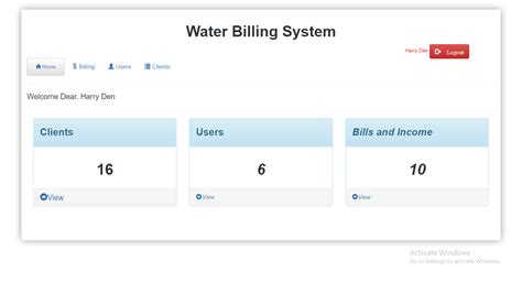 mc water bill|User Login .
